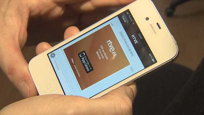 Telediario 1 - Publicidad en smartphones