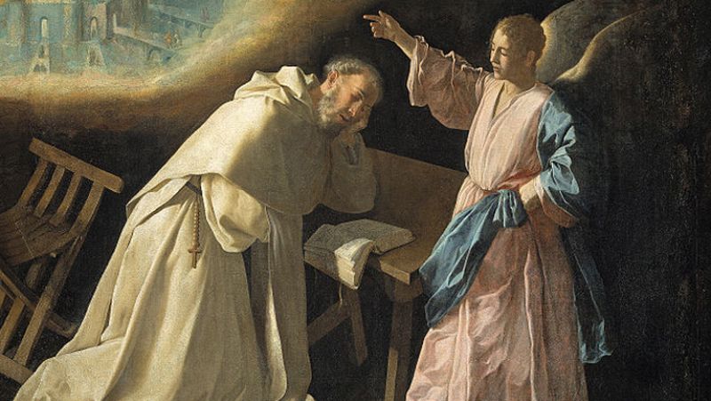 Mirar un cuadro - Visi�n de San Pedro Nolasco (Zurbar�n)