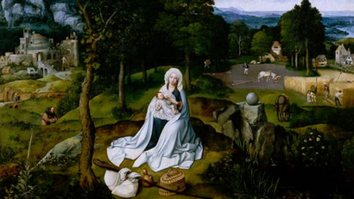 Mirar un cuadro - Descanso en la huida a Egipto