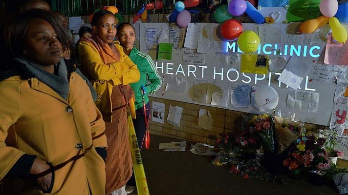 Informativo 24h - Mandela sigue hospitalizado