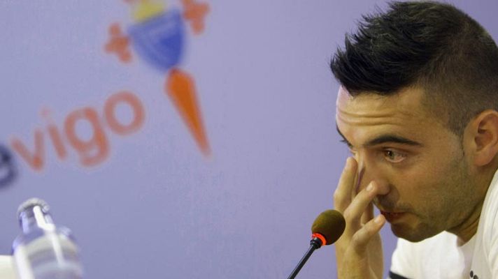 Telediario 1 - Iago Aspas se despide del Celta entre lágrimas