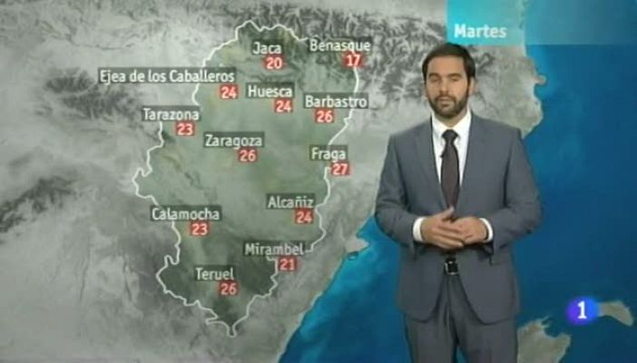 Noticias Aragón - El tiempo en Aragón - 25/06/13
