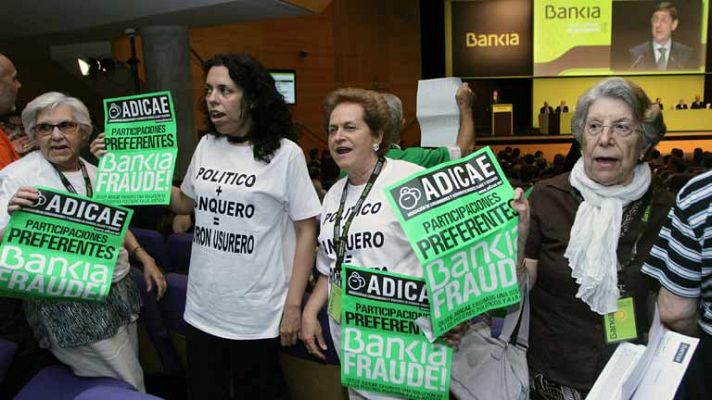 La tarde en 24h - Protestas en la junta de Bankia