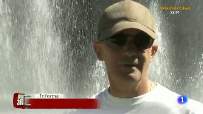 D Corazón - Antonio Banderas... ¡se ha rapado al cero!