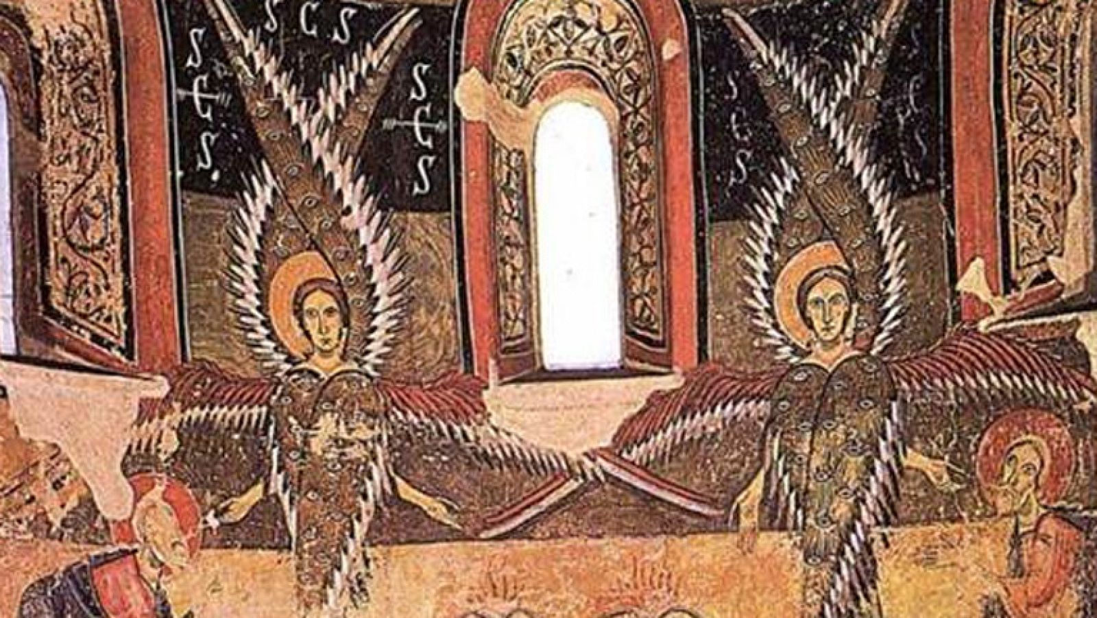 Mirar un cuadro - Los querubines (Anónimo del siglo XII)