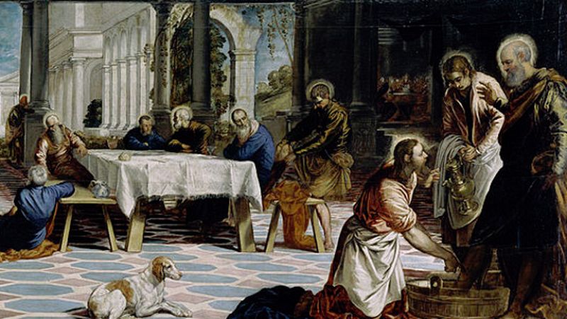 Mirar un cuadro - El lavatorio (Tintoretto)