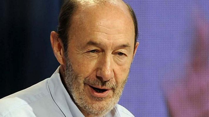 Telediario 1 - Declaraciones Rubalcaba