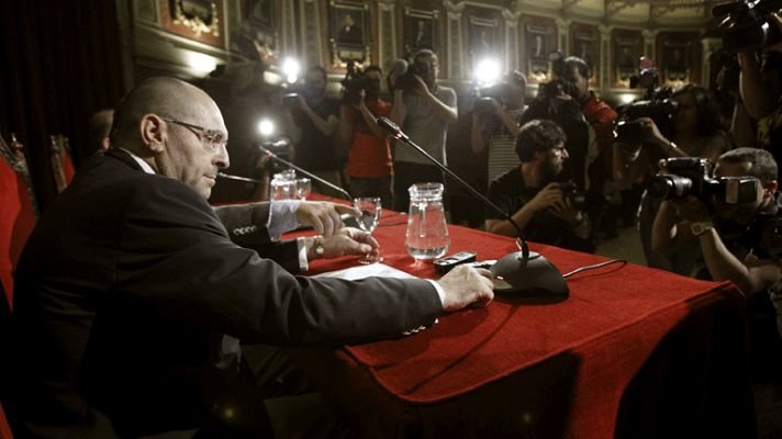 Telediario 1 - Silva apartado del caso Blesa