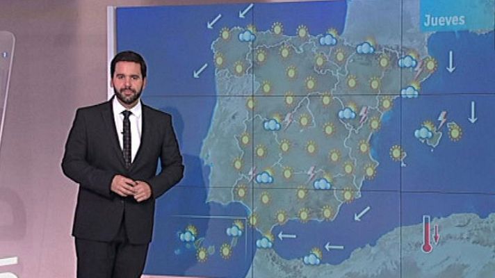 El tiempo - Torrmentas en sistemas montañosos