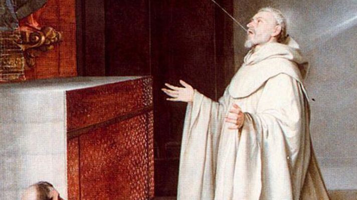 Mirar un cuadro - San Bernardo y la Virgen (A. Cano)