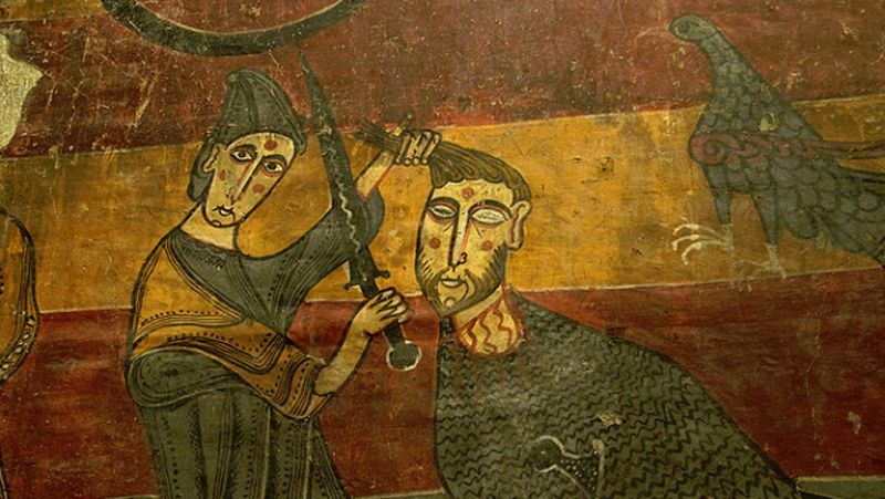 Mirar un cuadro - Lucha de David y Goliat (An�nimo)