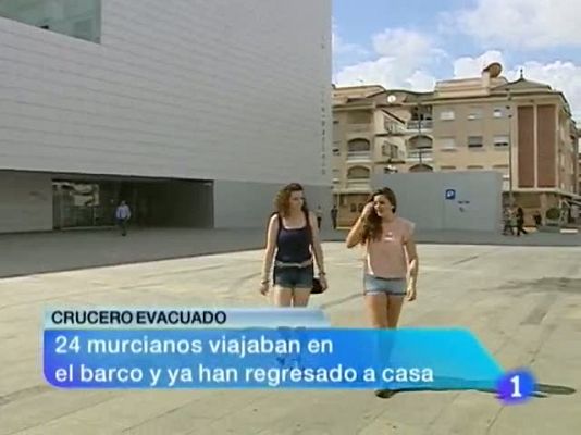 Noticias Murcia - La Comunidad de Murcia en 2'.(27/06/2013)