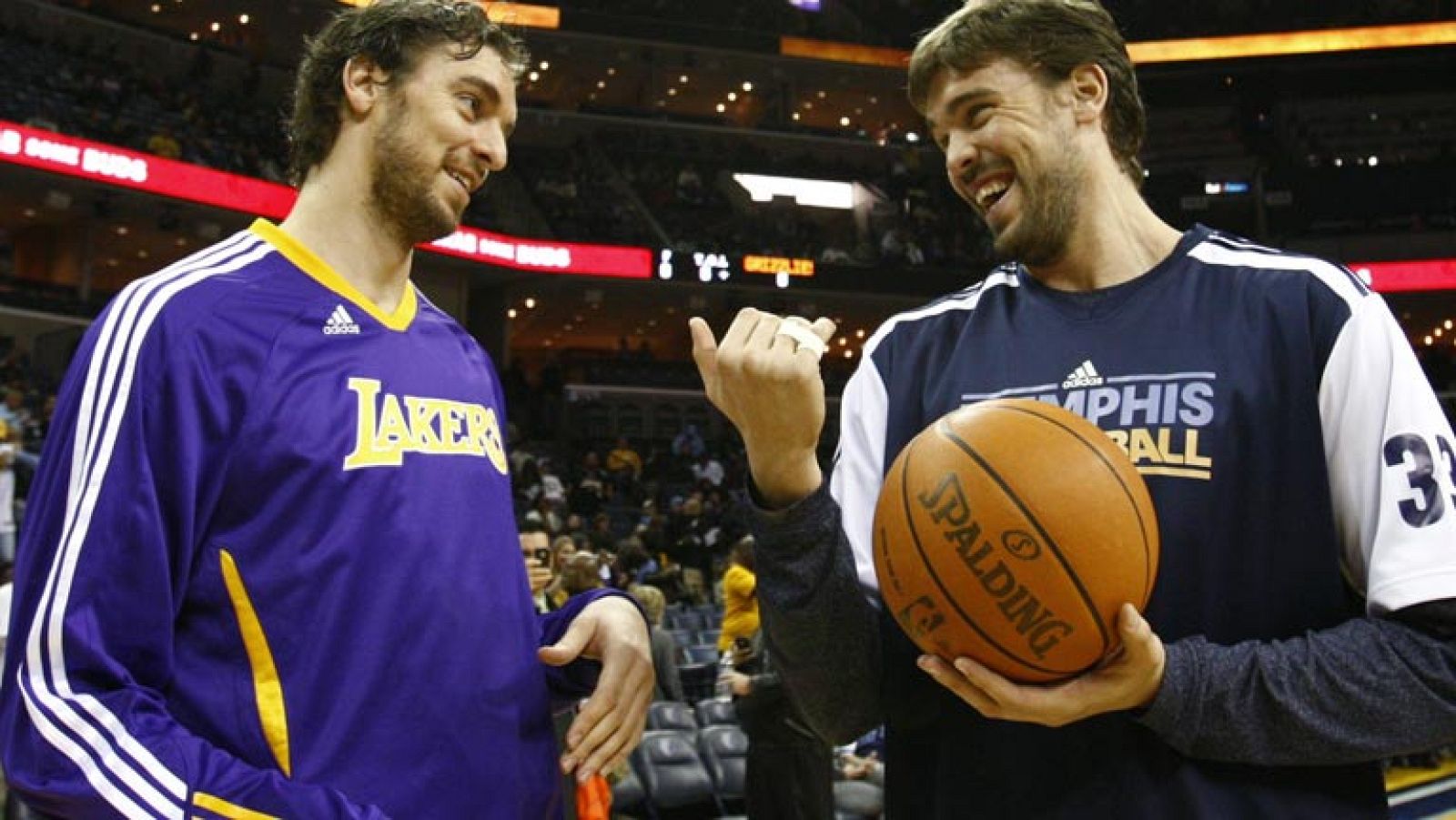 Los hermanos Gasol, juntos