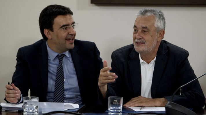 Telediario 1 - Griñán: "Rubalcaba tiene legítimo derecho a estar donde está"