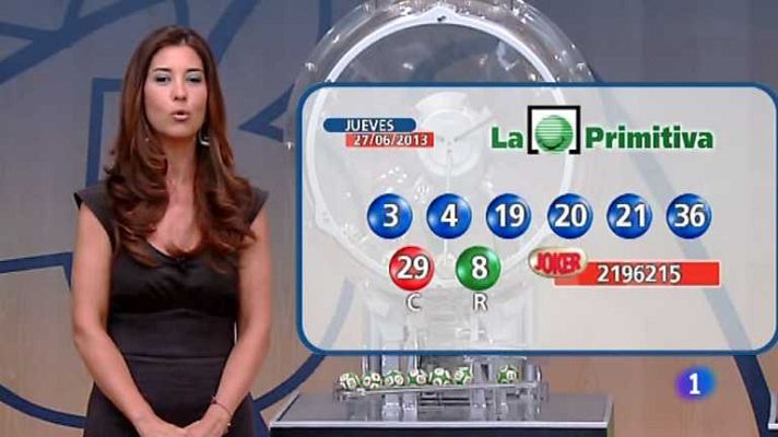 Loterías - Lotería Nacional + Primitiva - 27/06/13