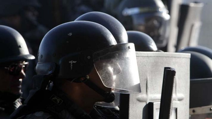 Telediario 1 - Nuevos enfrentamientos en Brasil