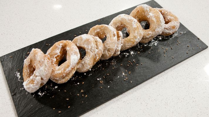 RTVE Cocina - Postres - Rosquillas de canela
