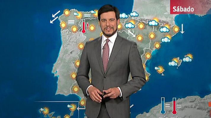 El tiempo - Nubes en el norte y Baleares