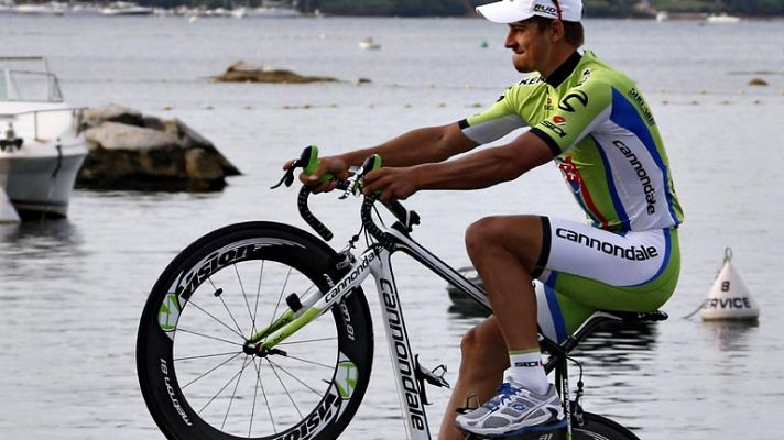 Tour de Francia - Así aparca su bici Peter Sagan en la baca del coche