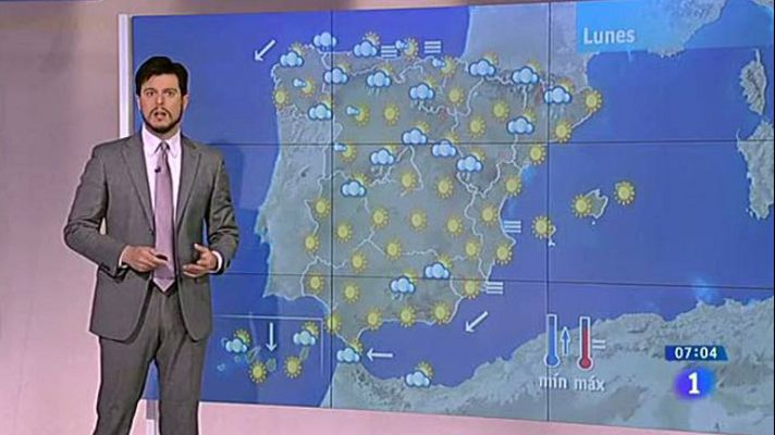El tiempo - Arranca una semana con calor en buena parte de España