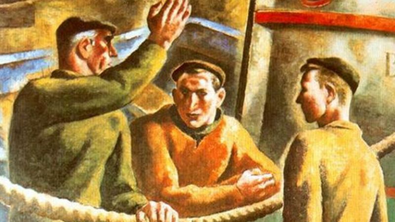 Mirar un cuadro - Arrantzales (Aurelio Arteta)