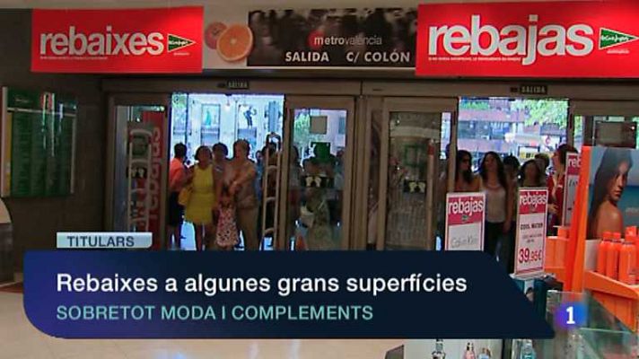 L'informatiu - Comunitat Valenciana - La Comunidad Valenciana en 2' - 01/07/13