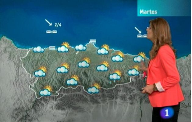 Panorama Regional - El tiempo en Asturias - 01/07/13