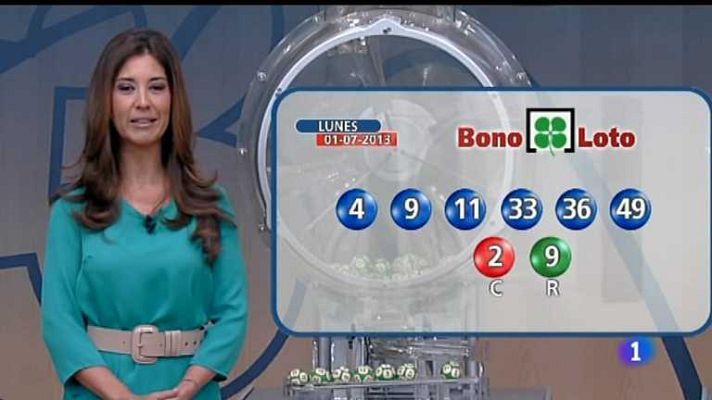 Loterías - Bonoloto - 01/07/13