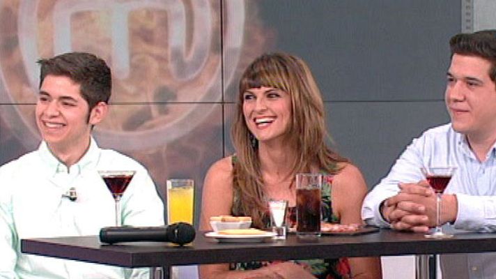 La mañana - Los tres finalistas de Masterchef
