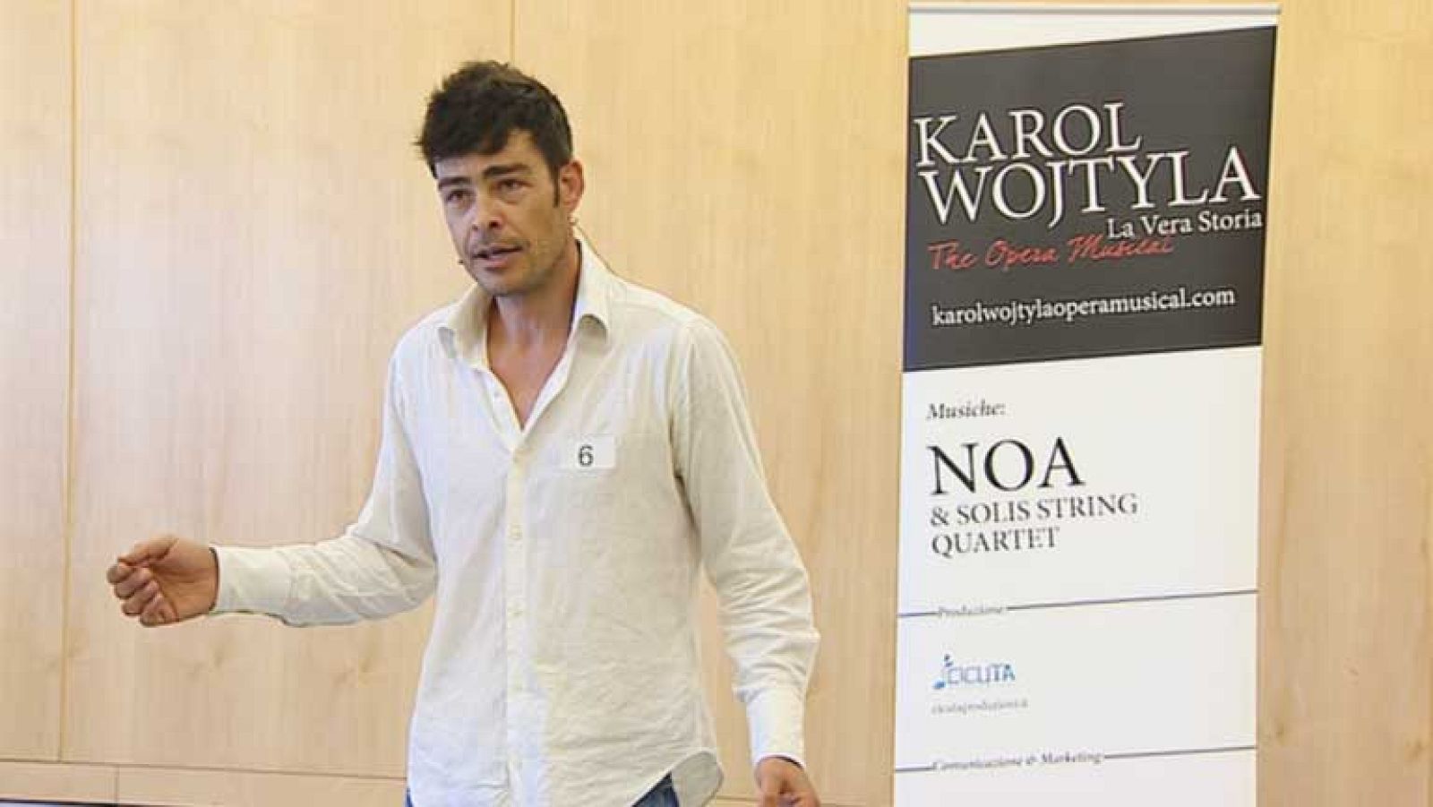 En busca de cara y voz para el musical de Juan Pablo II