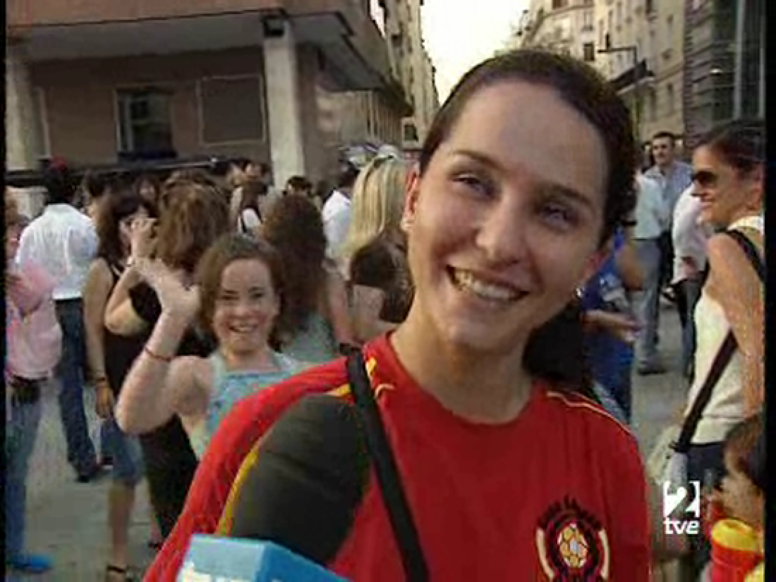 No todos los aficionados siguieron el España-Rusia