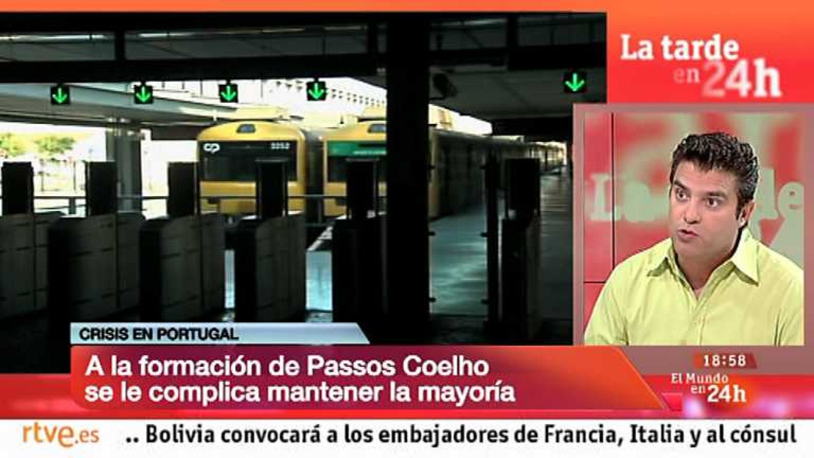 La tarde en 24 horas - El mundo en 24 h. - 03/07/13 - Ver ahora