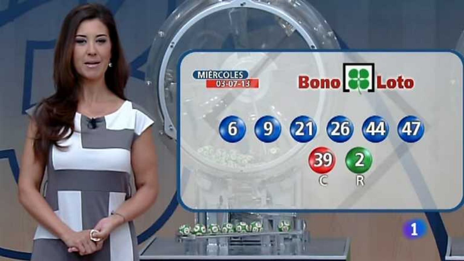 Bonoloto - 03/07/13 - ver ahora