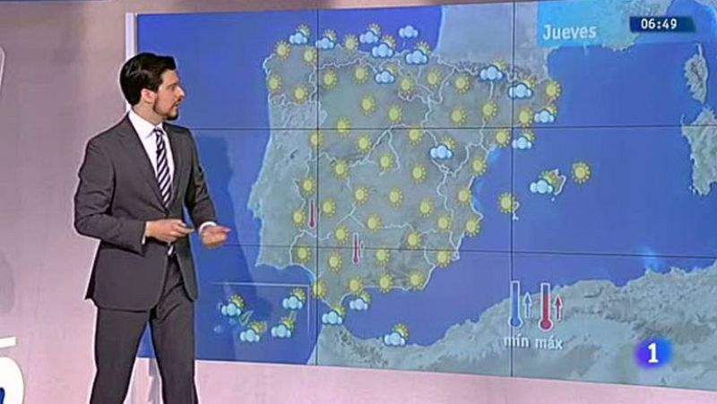Temperaturas altas en el sur de país y con pocos cambios en el resto