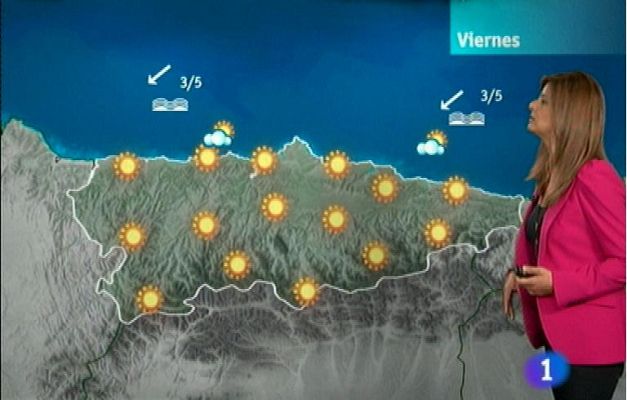 Panorama Regional - El tiempo en Asturias - 04/07/13