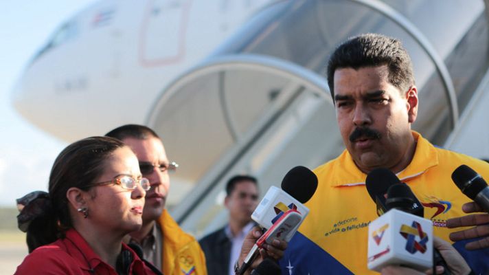 Telediario 1 - Maduro: "Infame" el trato a Morales