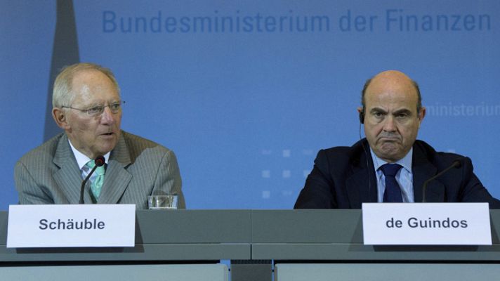 Telediario 1 - Alemania y España firman el acuerdo para financiar a pymes españolas por 1.600 millones