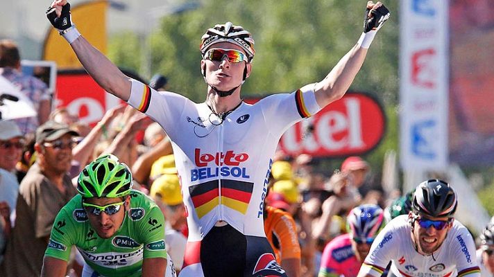 Telediario 1 - Greipel vuela en la sexta etapa