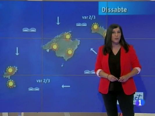 Informatiu Balear - El temps a les Illes Balears - 05/07/13