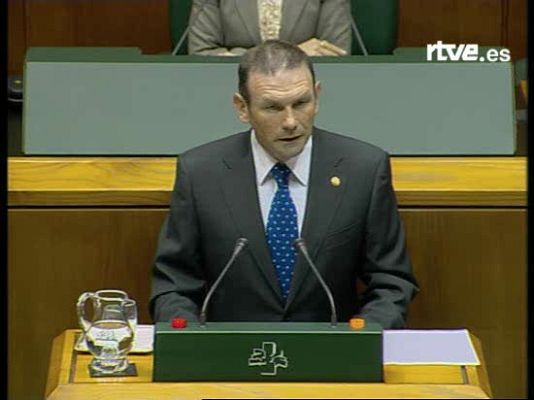  - Ibarretxe en el Parlamento vasco