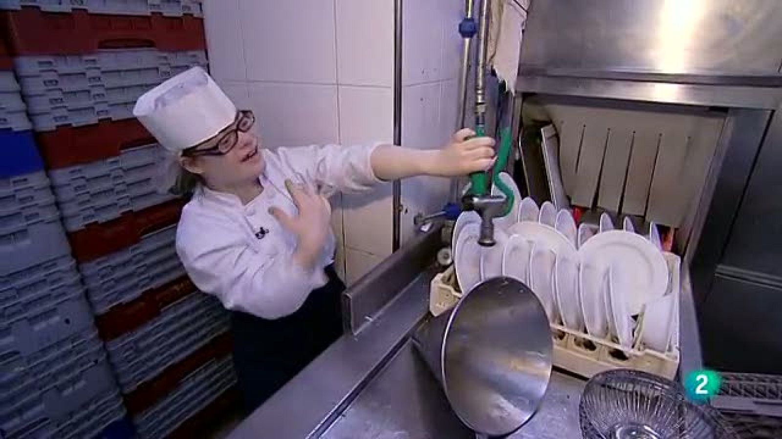 Con una sonrisa - Gloria y Luis la lían parda