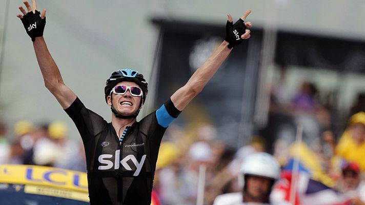 Telediario 1 - Froome asalta el liderato