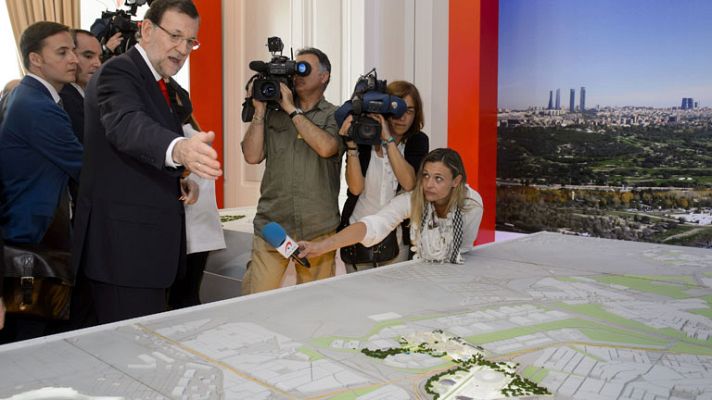 Telediario 1 - Dos meses para la elección de la sede de los JJ.OO. 2020