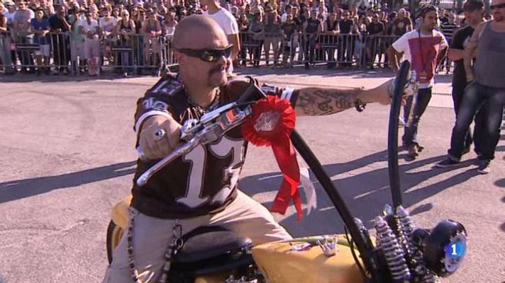 L'Informatiu - Concurs de "customització" de la Trobada Harley Davidson a Barcelona 2013