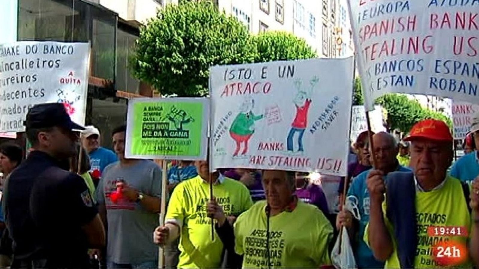 Parlamento - Otros parlamentos - Las preferentes en Galicia - 06/07/2013