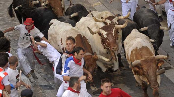 San Fermín - Segundo encierro San Fermín 2013