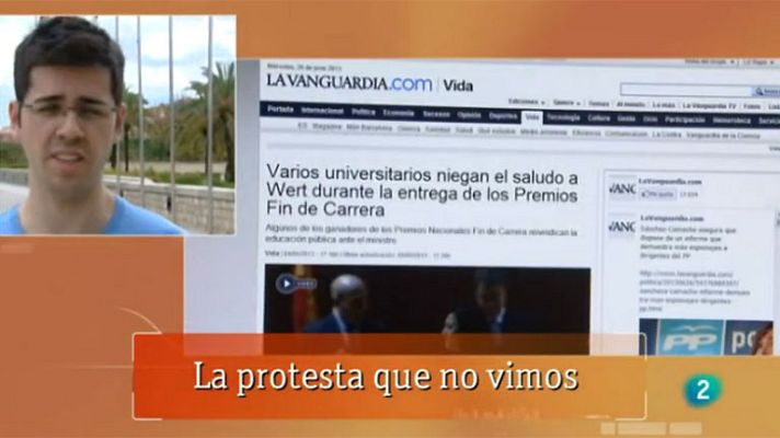 RTVE responde - "¿Por qué no se dio la protesta?"