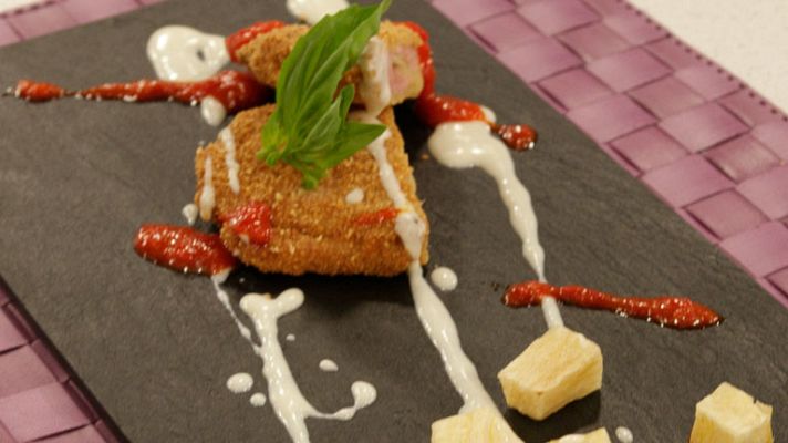 RTVE Cocina - Librillos adobados rellenos de seta