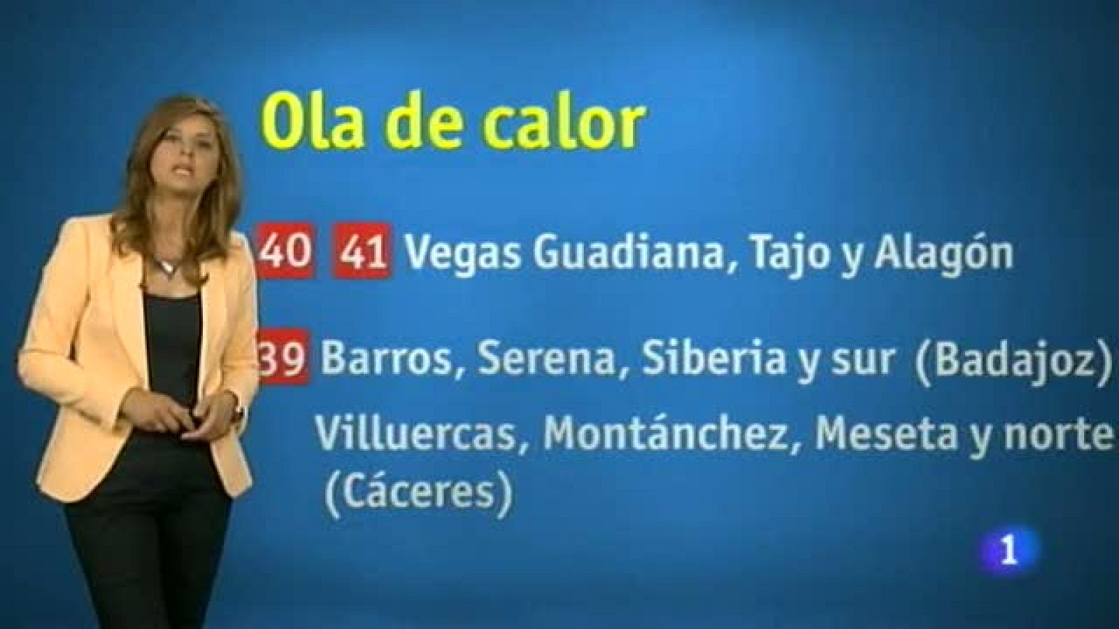 El tiempo en Extremadura - 08/07/13 | Ver