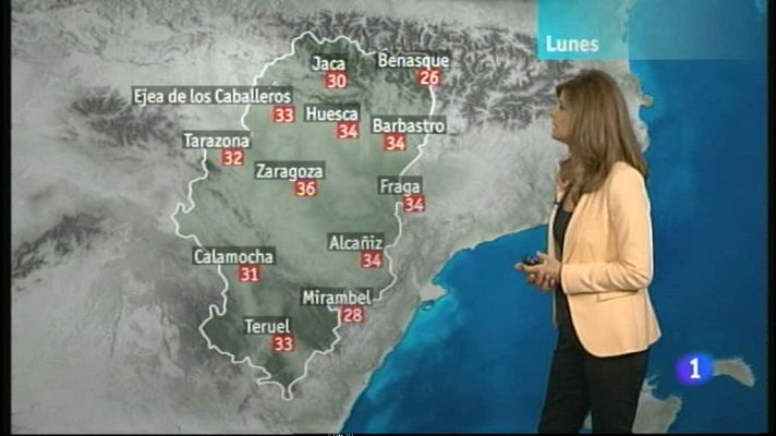 Noticias Aragón - El tiempo en Aragón - 08/07/13